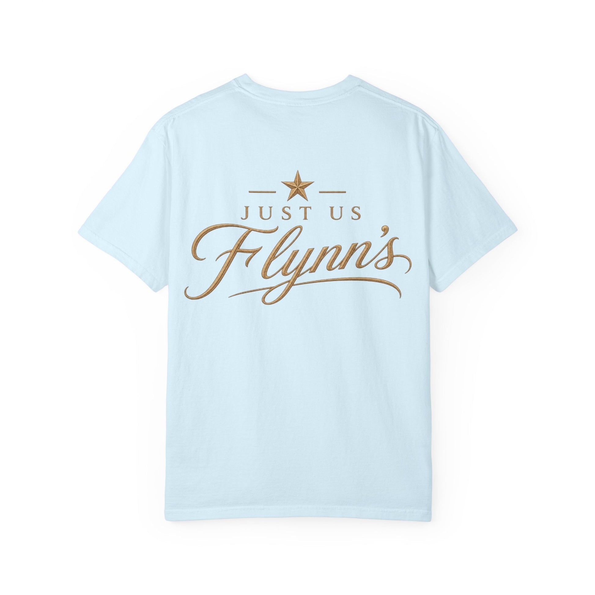 Just Us Flynns Front/Back Logo T-Shirt - Just Us Flynn’s
