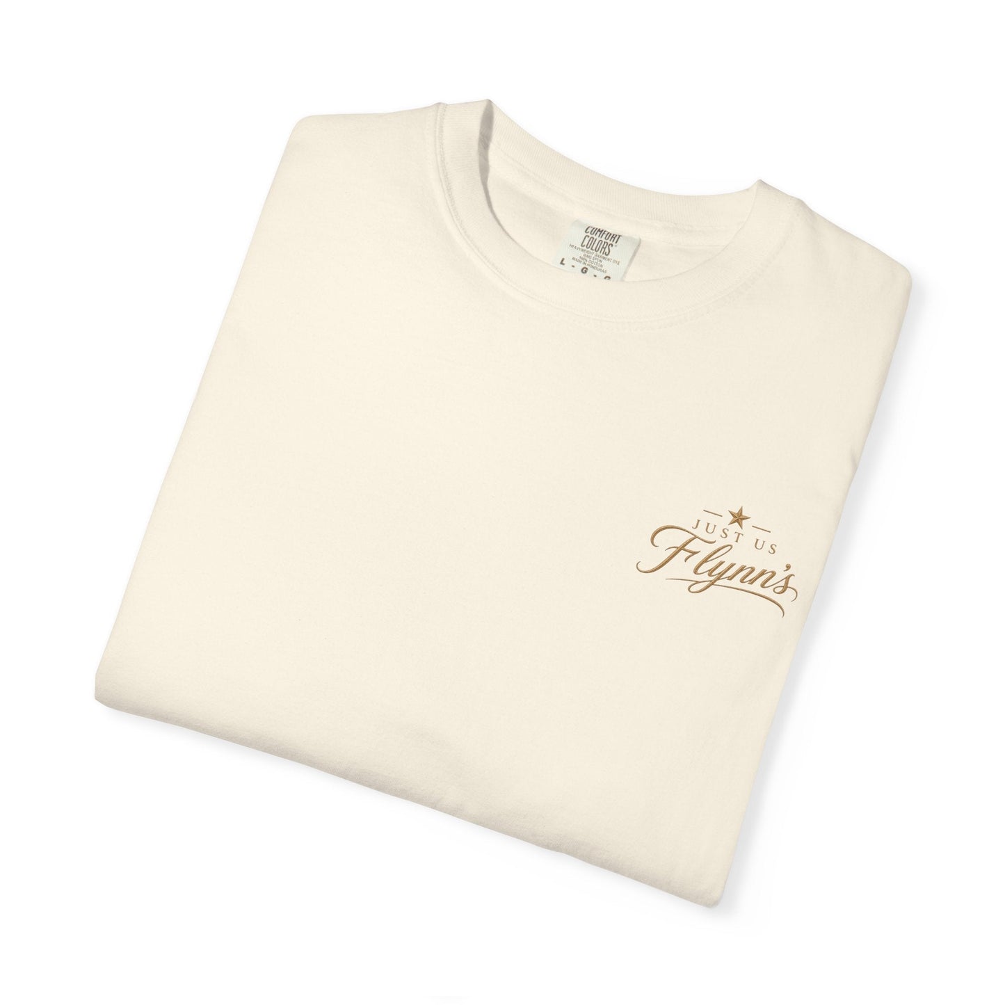 Just Us Flynns Front/Back Logo T-Shirt - Just Us Flynn’s
