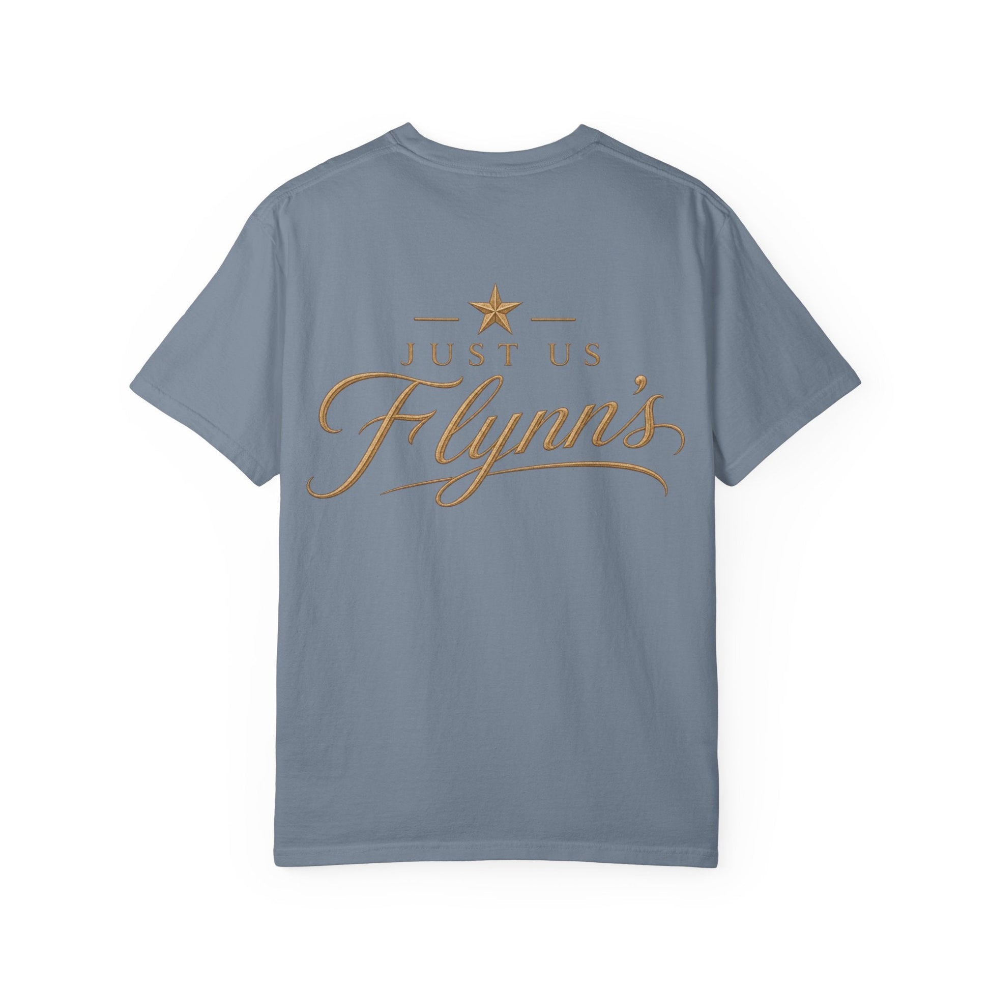 Just Us Flynns Front/Back Logo T-Shirt - Just Us Flynn’s