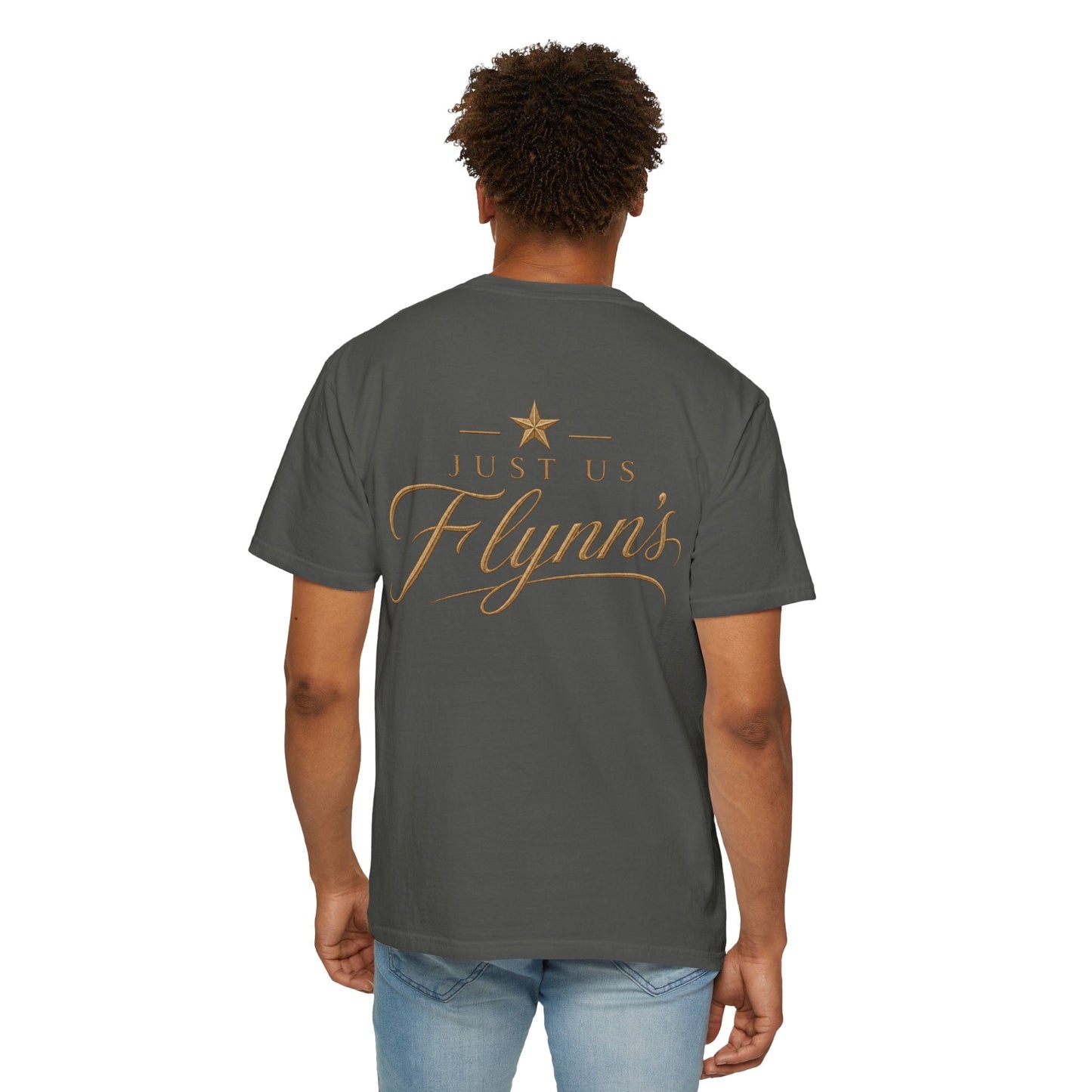 Just Us Flynns Front/Back Logo T-Shirt - Just Us Flynn’s