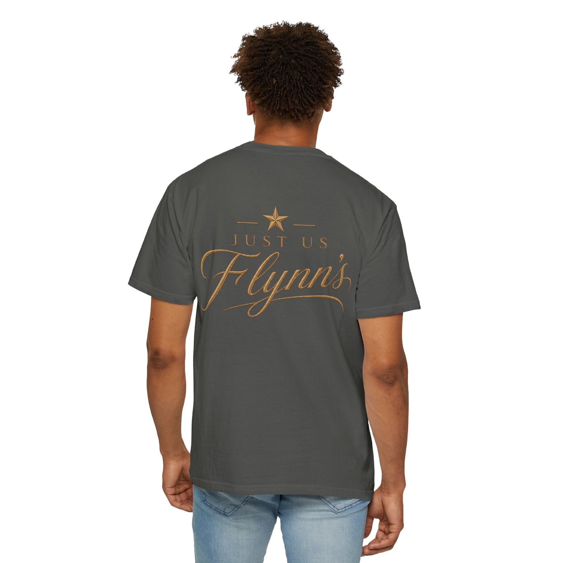 Just Us Flynns Front/Back Logo T-Shirt - Just Us Flynn’s