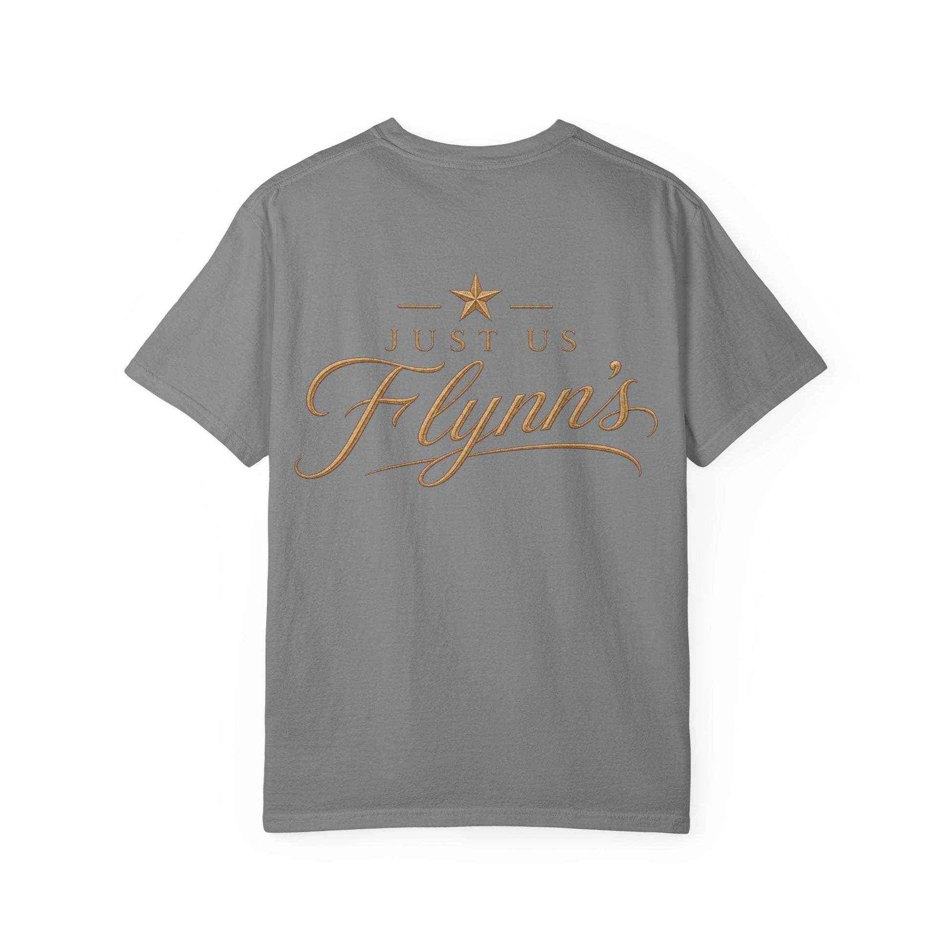 Just Us Flynns Front/Back Logo T-Shirt - Just Us Flynn’s