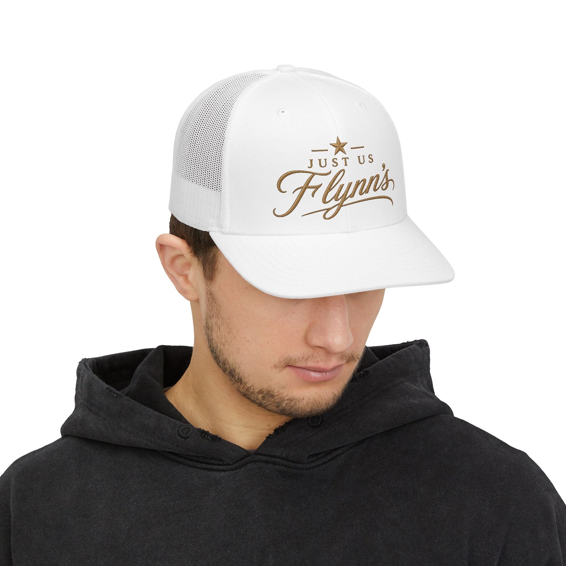 Just Us Flynns Logo Trucker Cap - Just Us Flynn’s