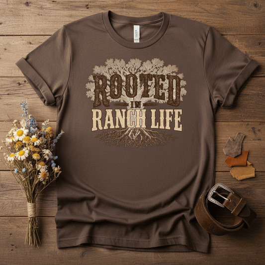 Rooted in Ranch Front Life T-Shirt - Just Us Flynn’s