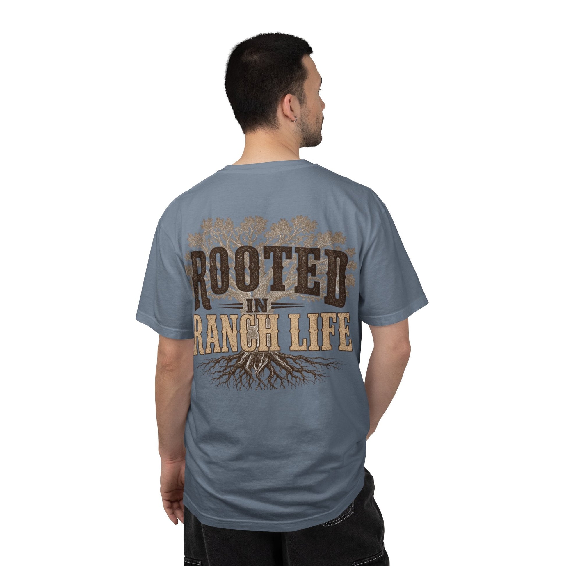 Rooted in Ranch Life Front/Back T-Shirt - Just Us Flynn’s