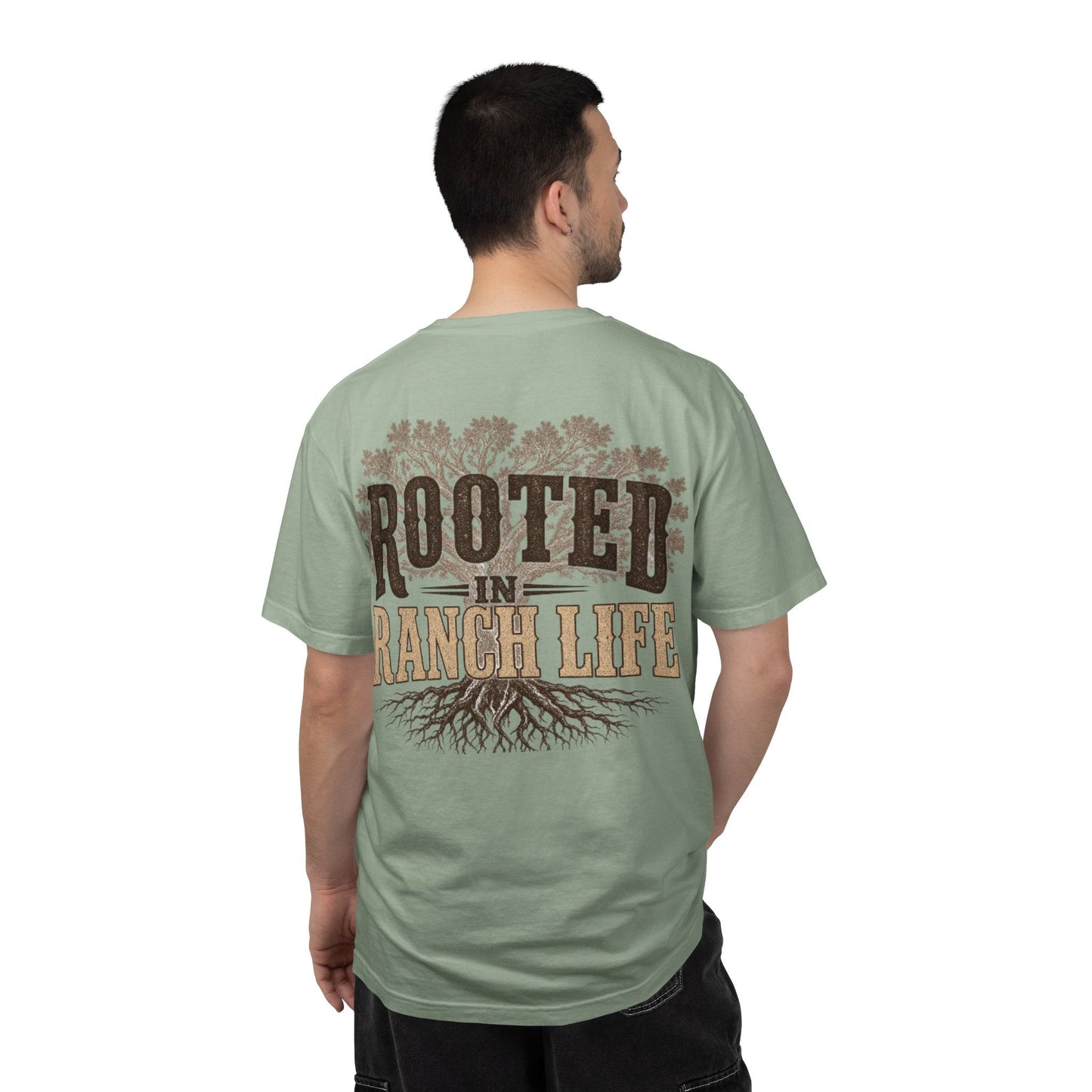 Rooted in Ranch Life Front/Back T-Shirt - Just Us Flynn’s