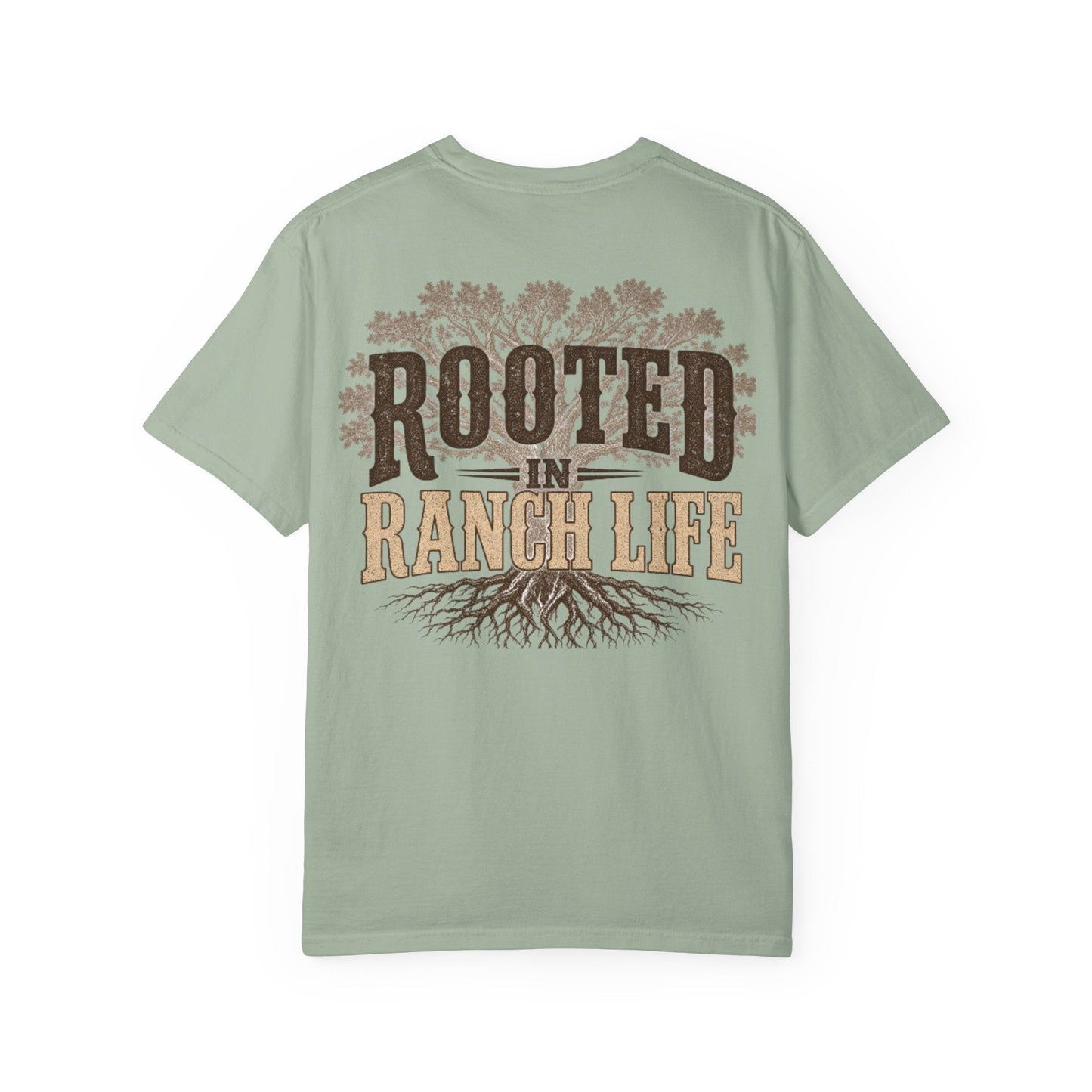 Rooted in Ranch Life Front/Back T-Shirt - Just Us Flynn’s