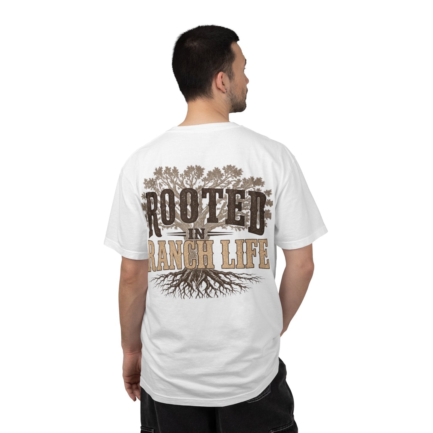 Rooted in Ranch Life Front/Back T-Shirt - Just Us Flynn’s