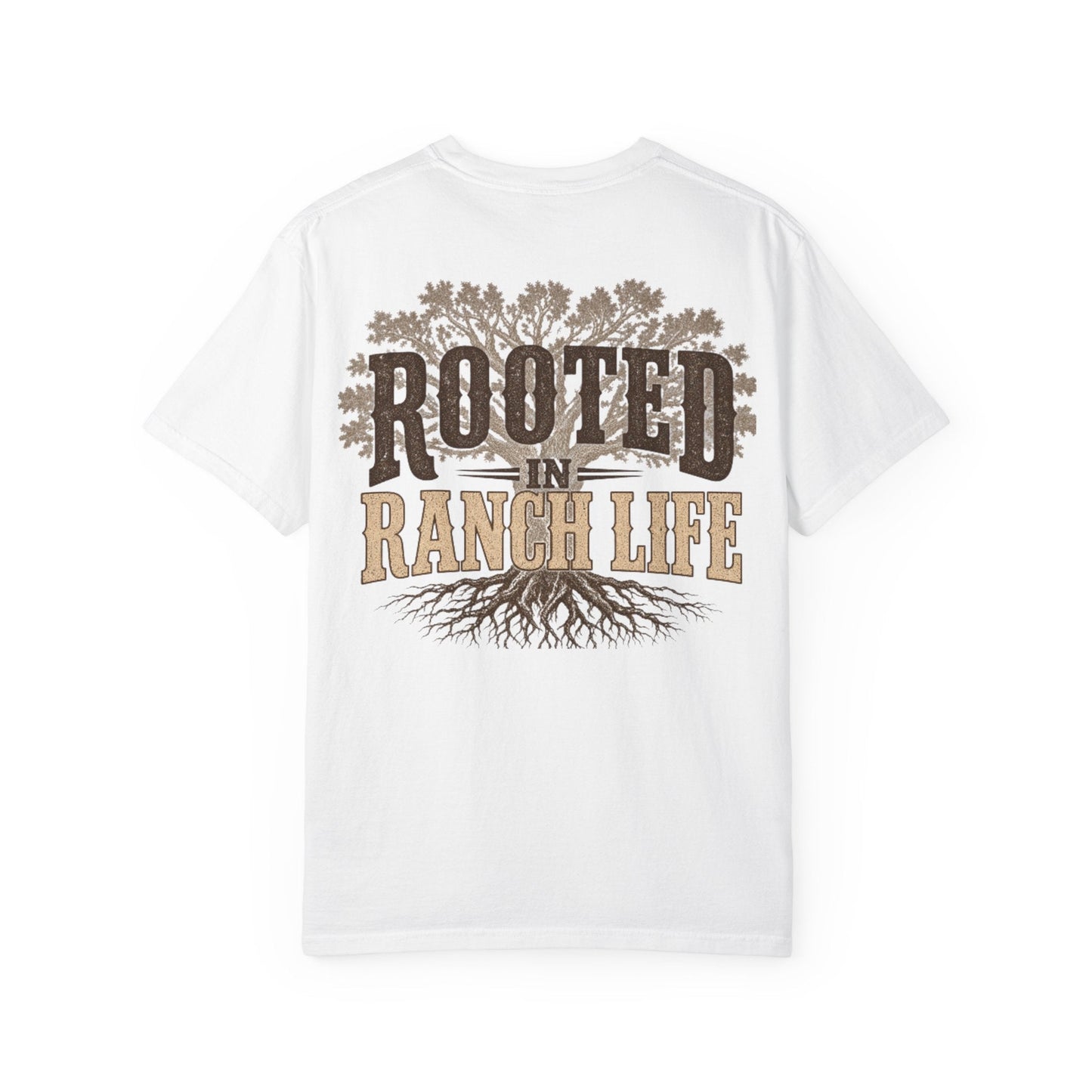 Rooted in Ranch Life Front/Back T-Shirt - Just Us Flynn’s