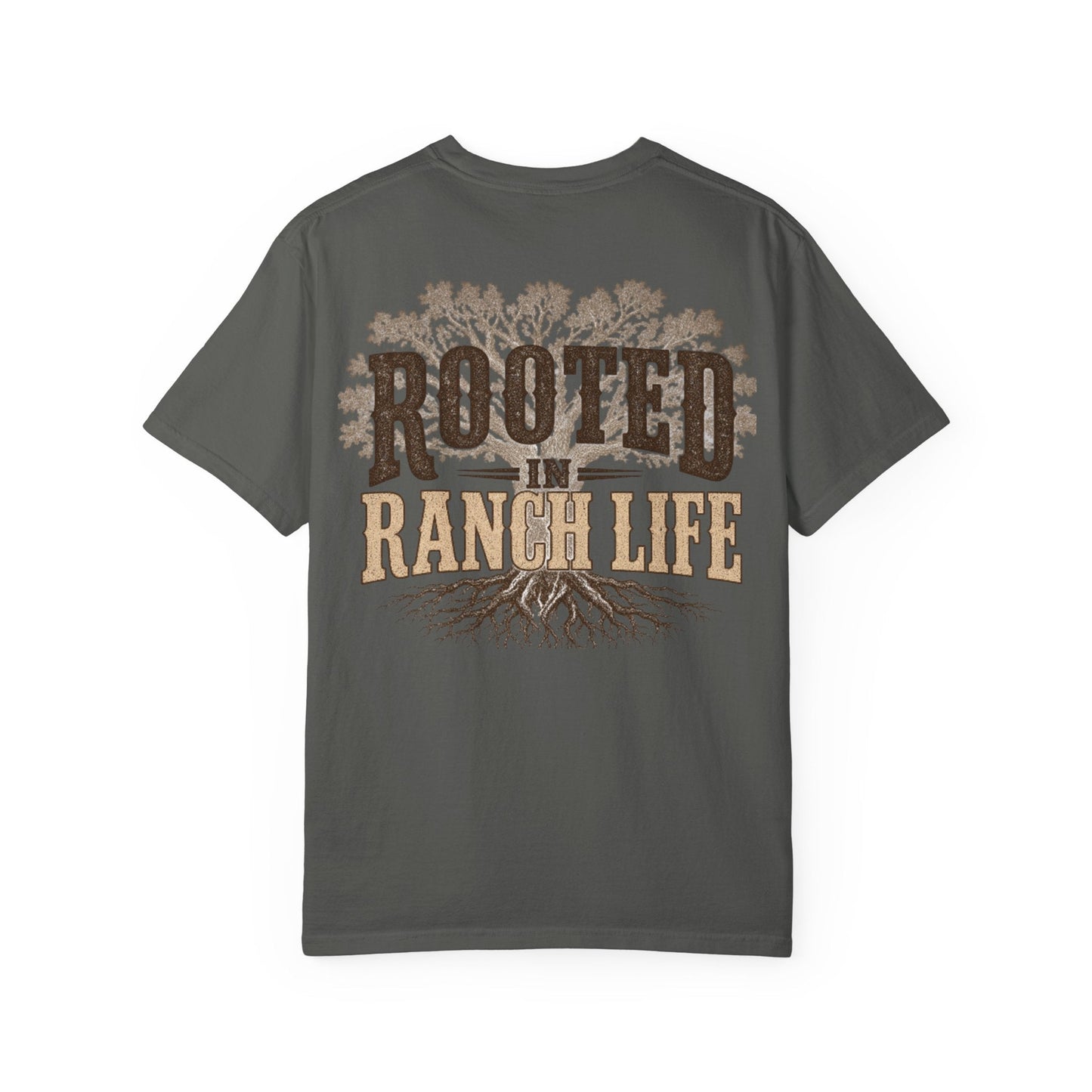 Rooted in Ranch Life Front/Back T-Shirt - Just Us Flynn’s