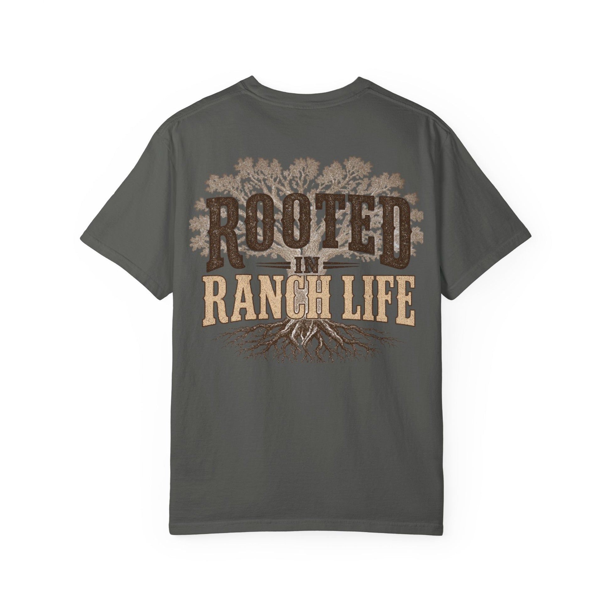 Rooted in Ranch Life Front/Back T-Shirt - Just Us Flynn’s