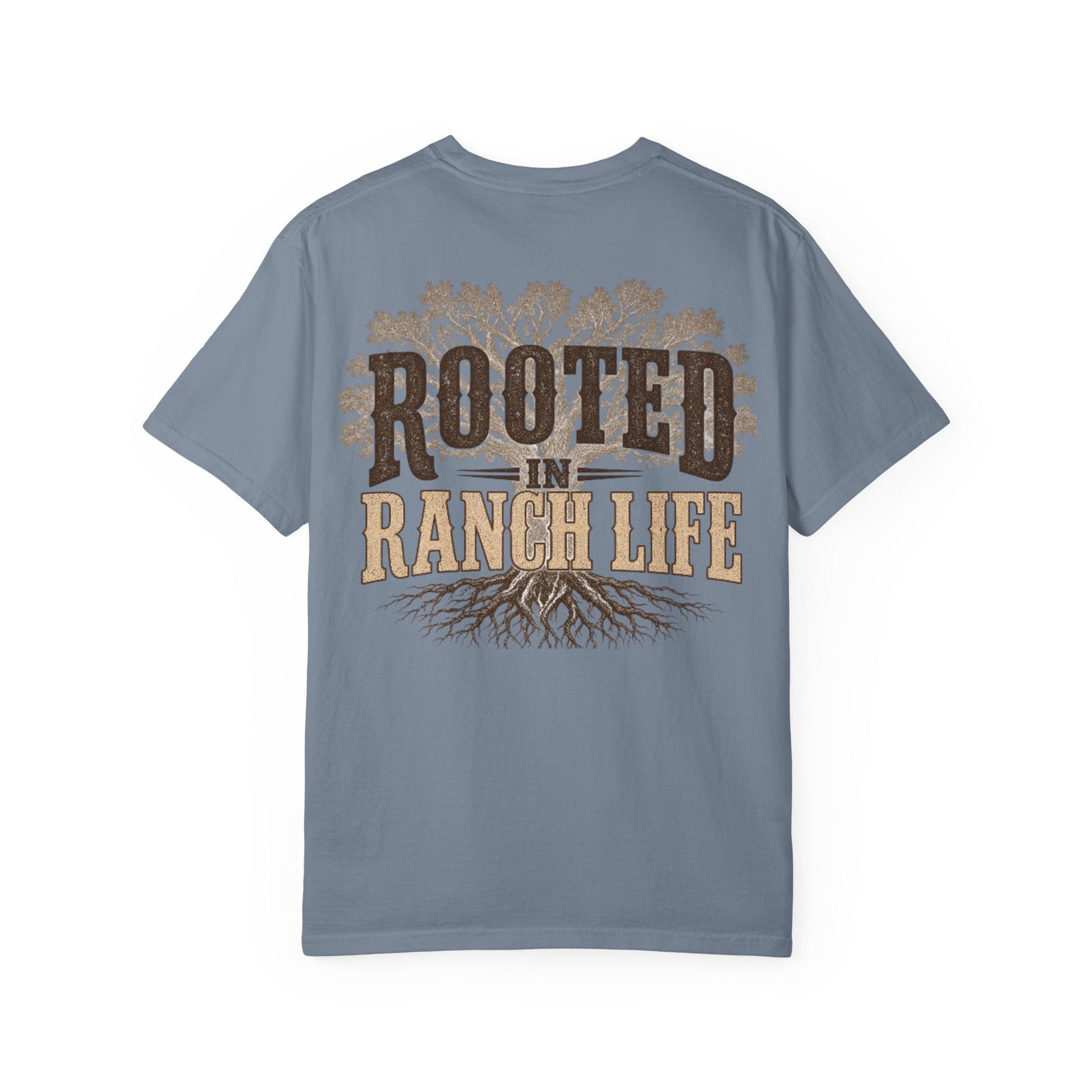 Rooted in Ranch Life Front/Back T-Shirt - Just Us Flynn’s