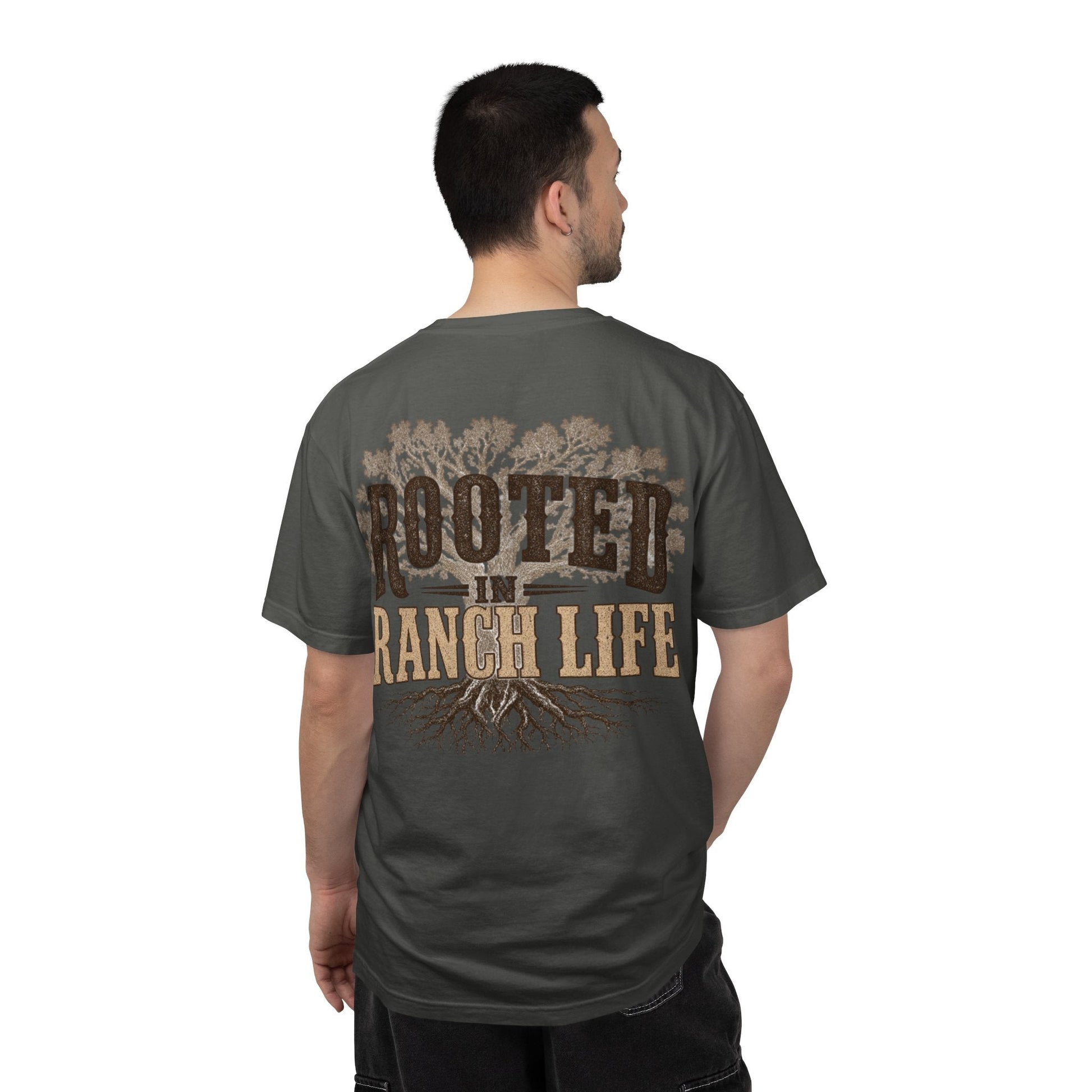 Rooted in Ranch Life Front/Back T-Shirt - Just Us Flynn’s