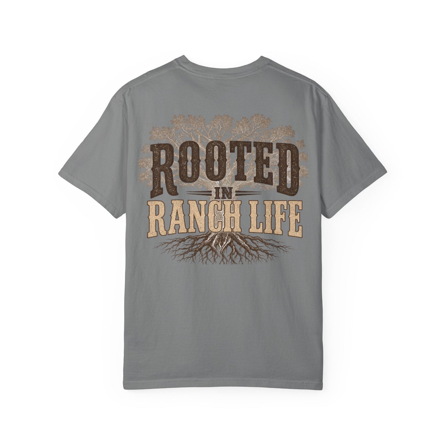 Rooted in Ranch Life Front/Back T-Shirt - Just Us Flynn’s