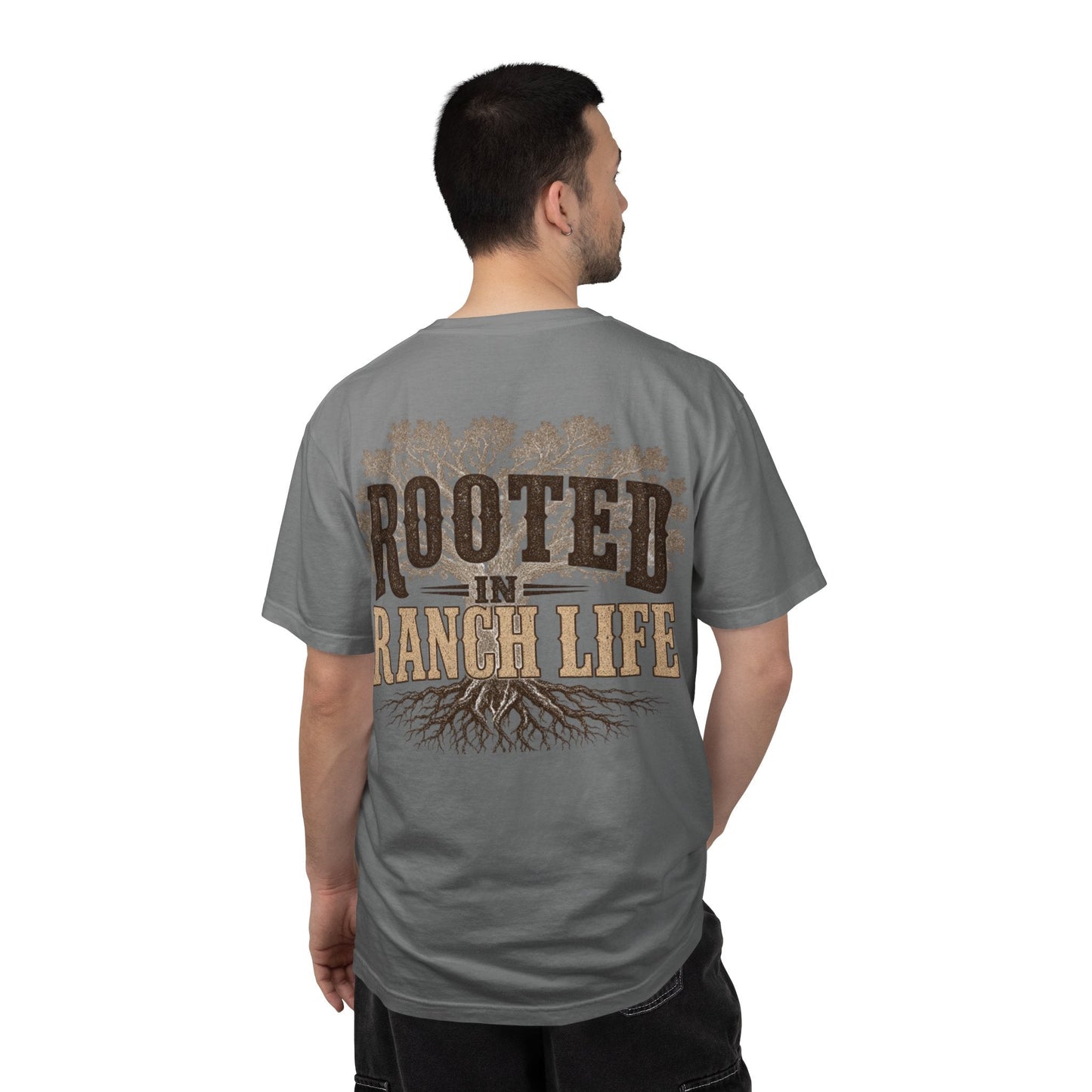 Rooted in Ranch Life Front/Back T-Shirt - Just Us Flynn’s