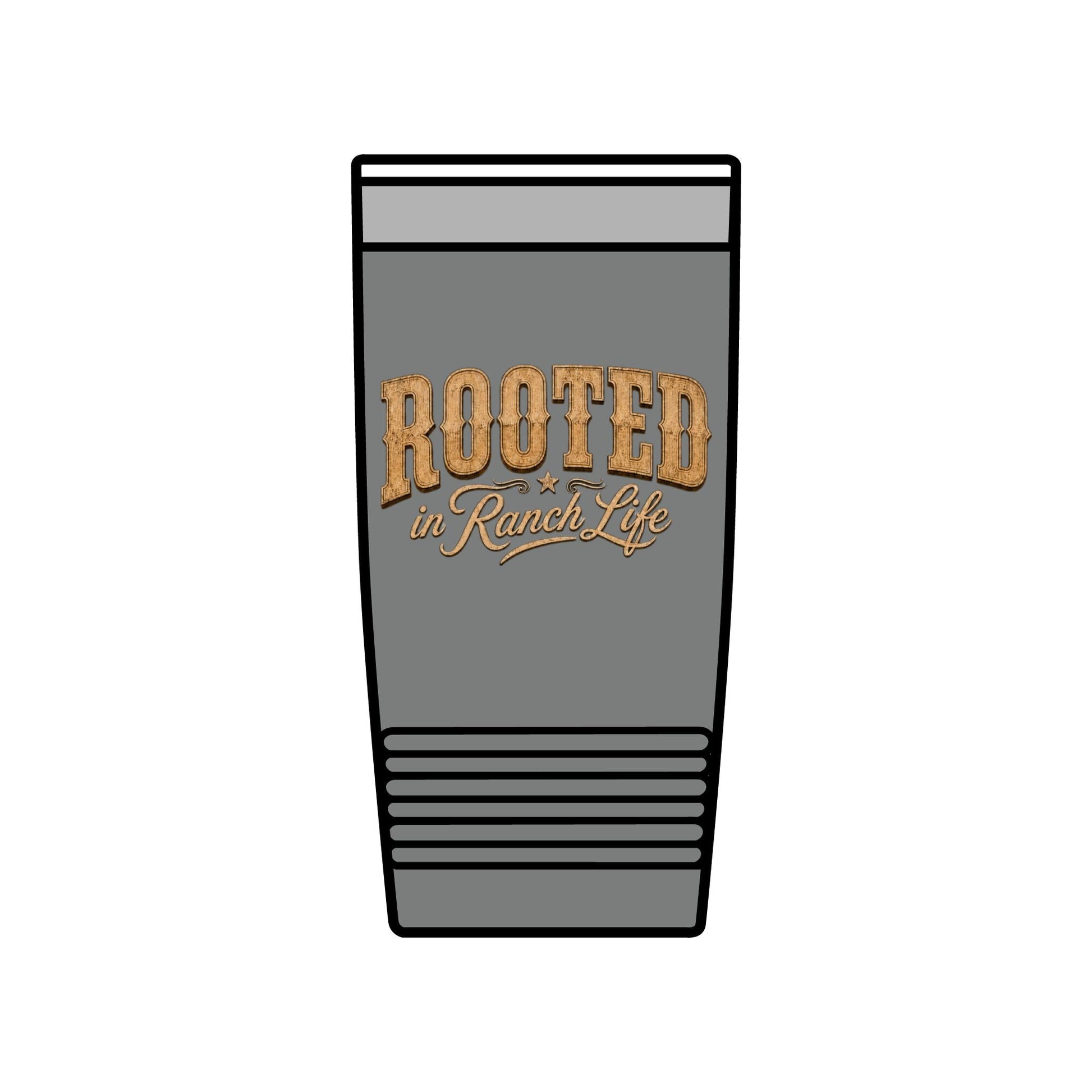 Rooted in Ranch Life Insulated Tumbler - Just Us Flynn’s