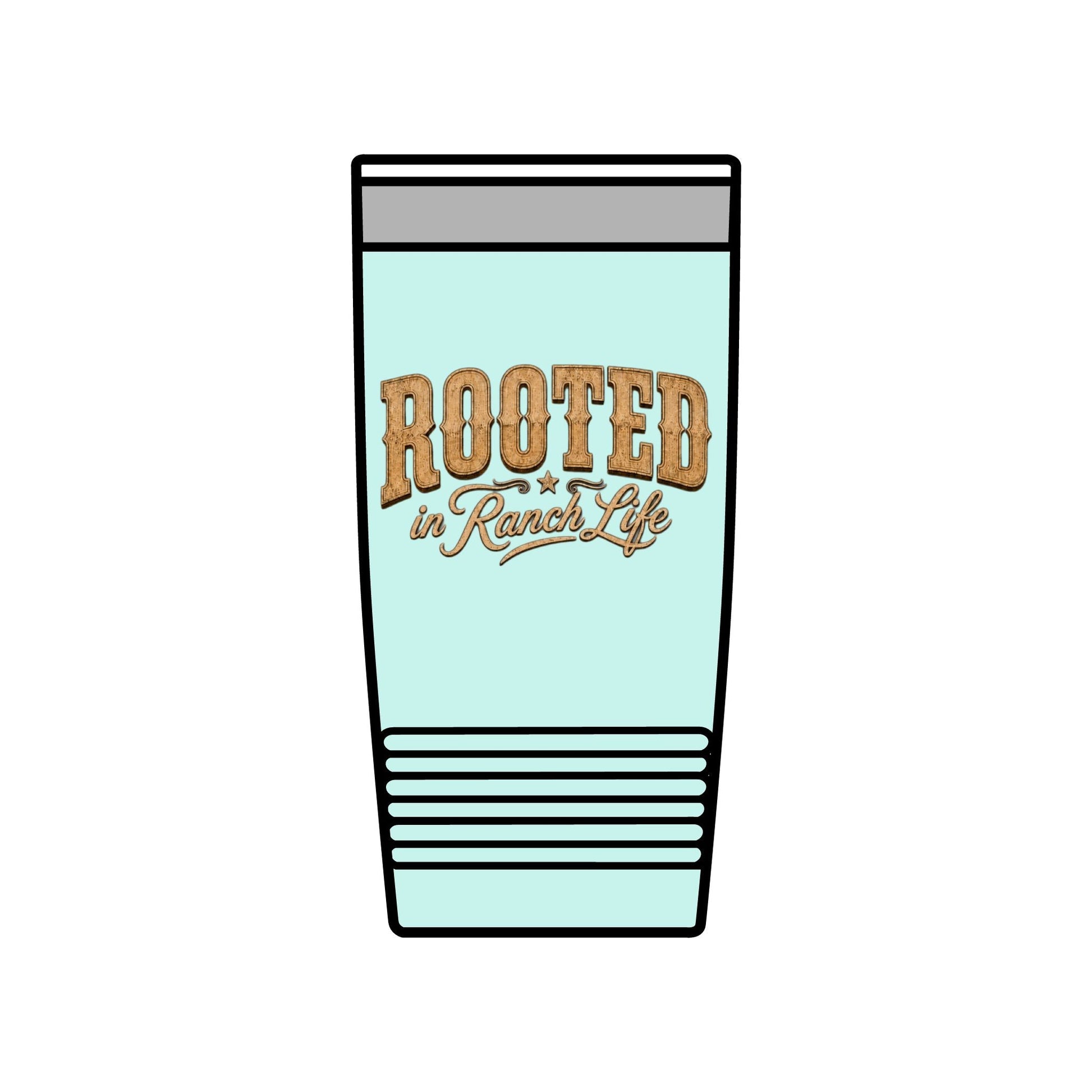 Rooted in Ranch Life Insulated Tumbler - Just Us Flynn’s