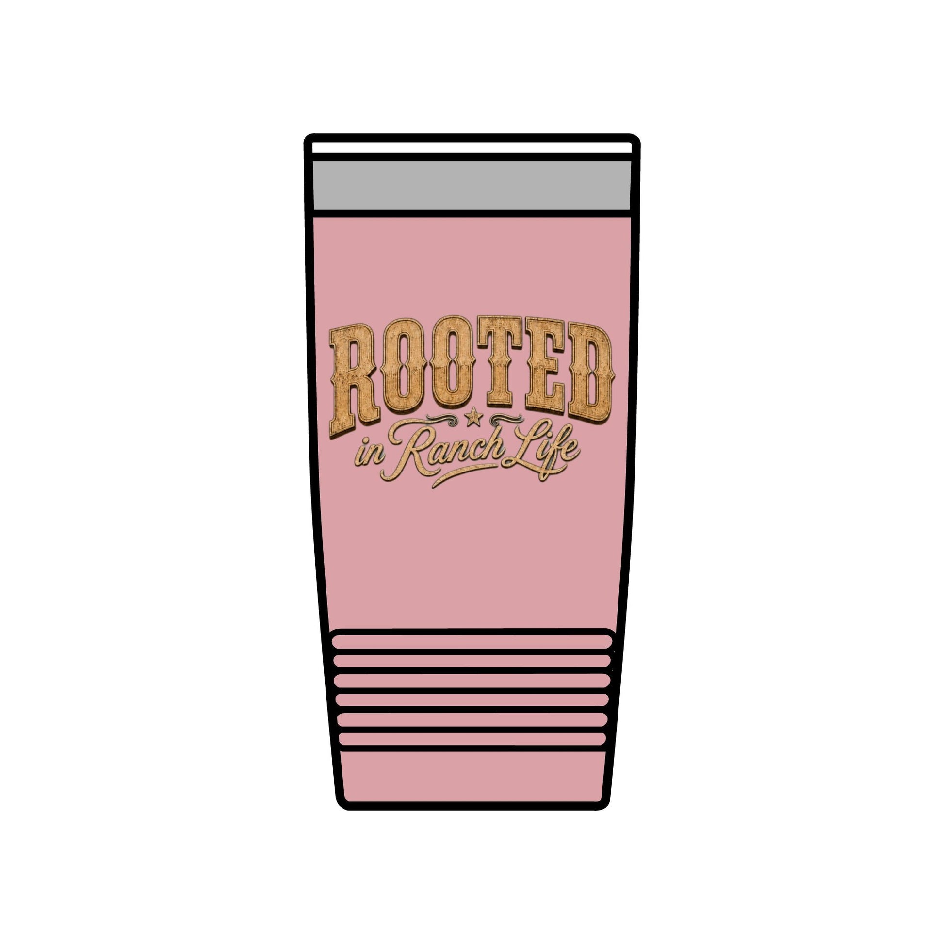 Rooted in Ranch Life Insulated Tumbler - Just Us Flynn’s