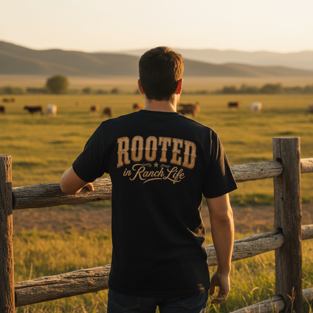 Rooted in Ranch Life T-Shirt - Just Us Flynn’s