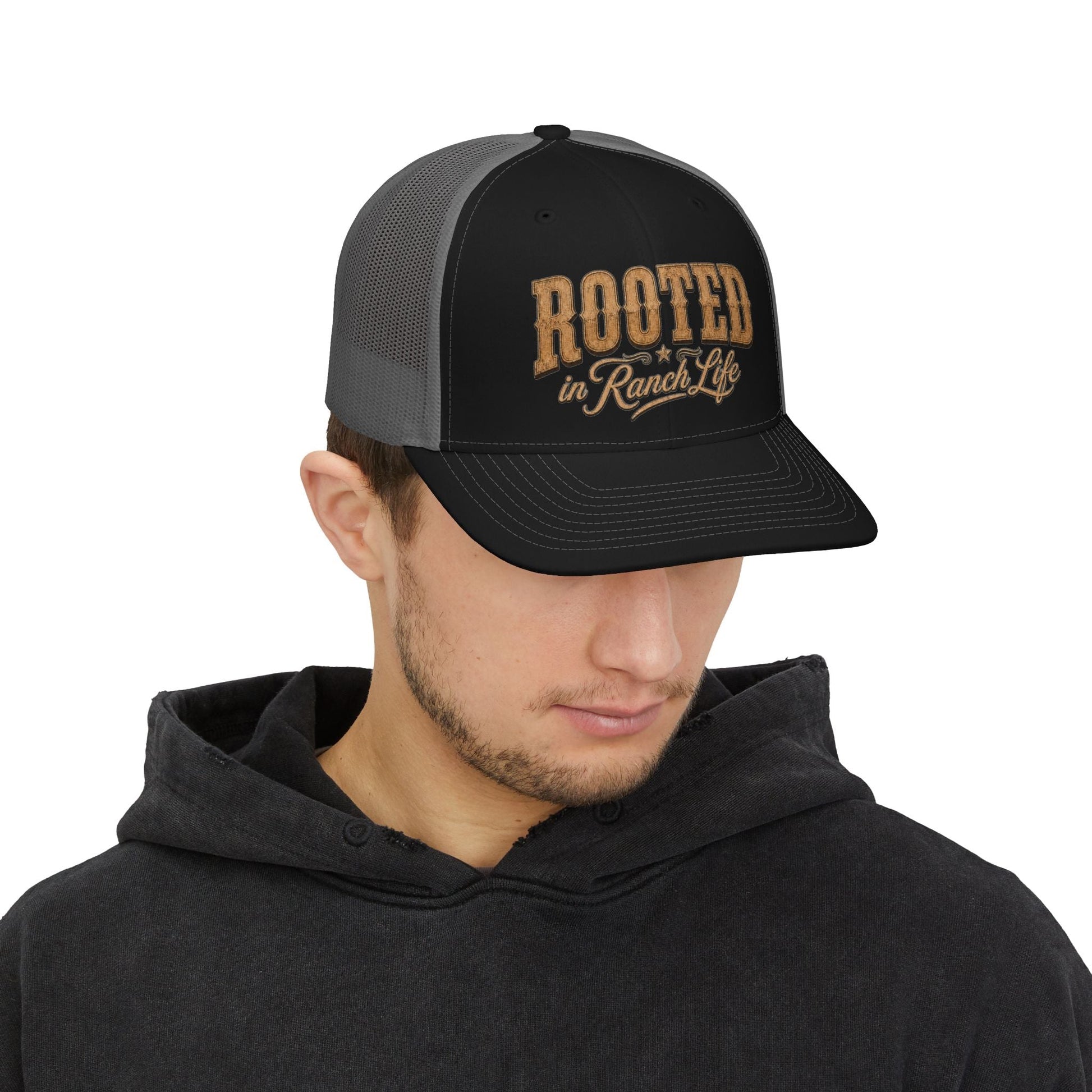 Rooted in Ranch Life Trucker Cap - Just Us Flynn’s