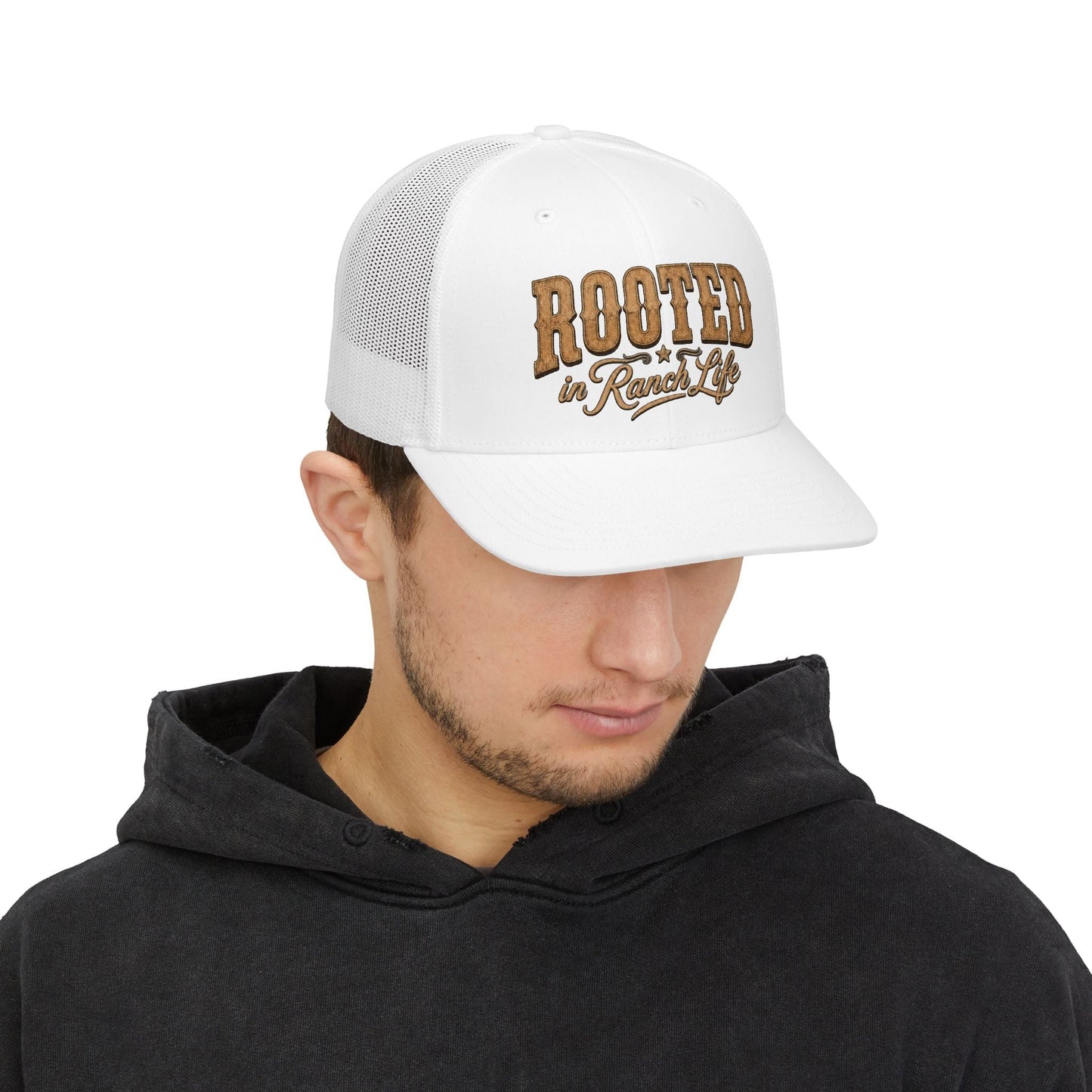 Rooted in Ranch Life Trucker Cap - Just Us Flynn’s