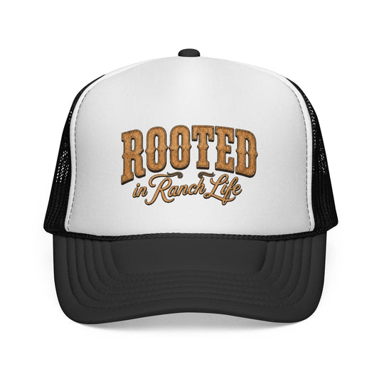 Rooted in Ranch Life Trucker Hat - Just Us Flynn’s