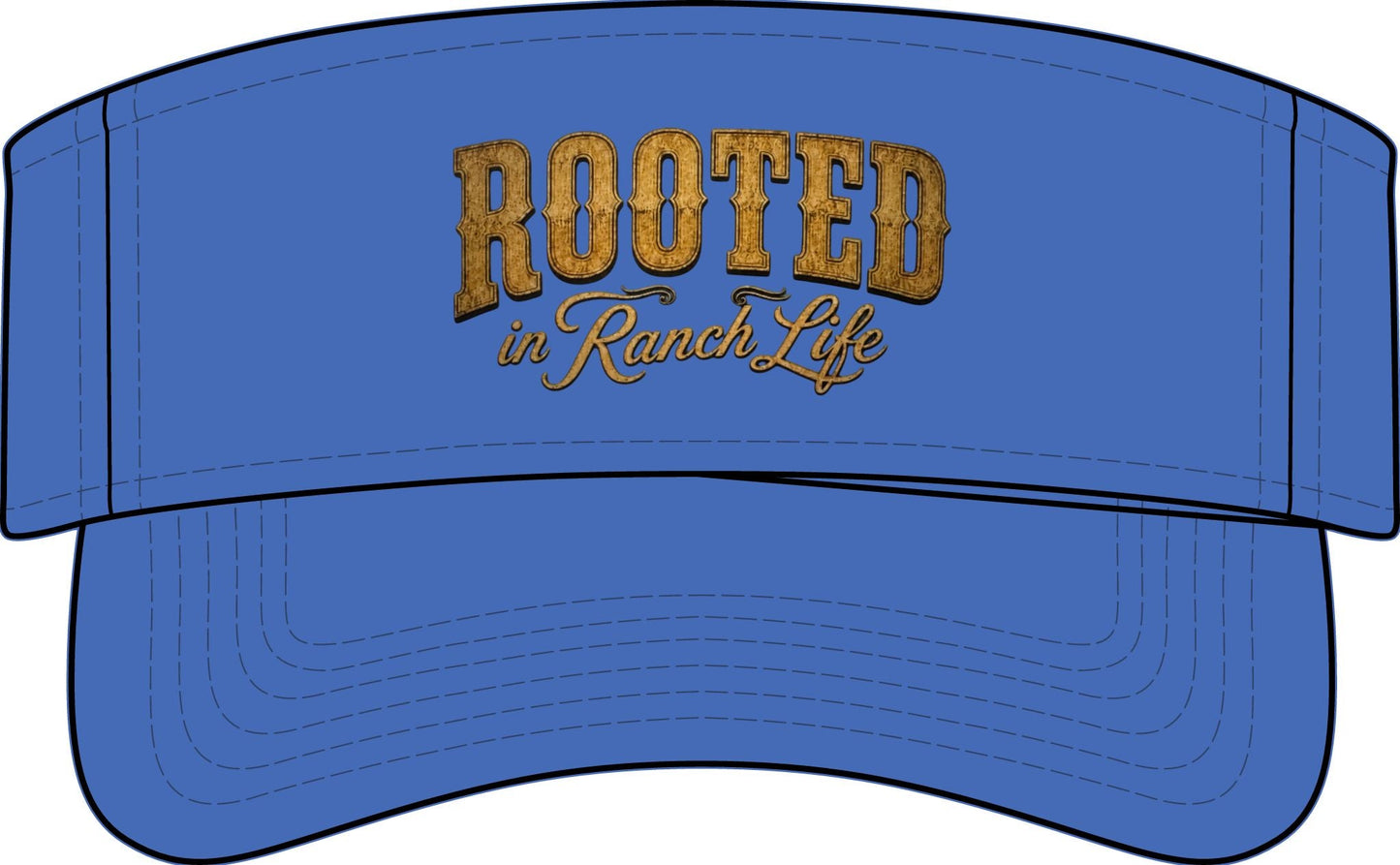 Rooted in Ranch Life Visor - Just Us Flynn’s