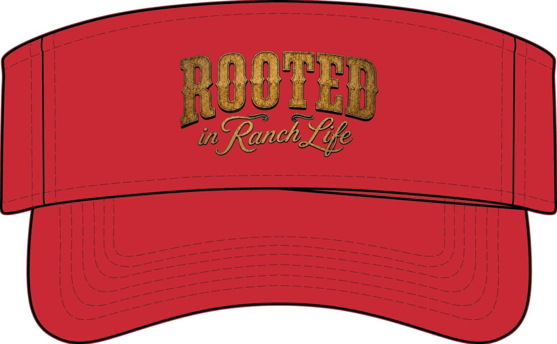 Rooted in Ranch Life Visor - Just Us Flynn’s